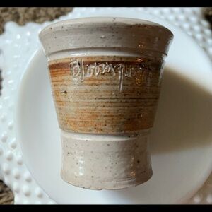 Miniature John Bloomquist Pottery Studios Vase – Handmade Stoneware